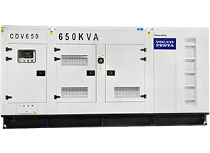 Generadores diésel con motor Volvo