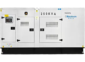 Generadores diésel con motor Baudouin