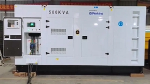 Generador diésel de 500kVA con motor Perkins