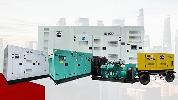 Generadores diésel con motor Cummins