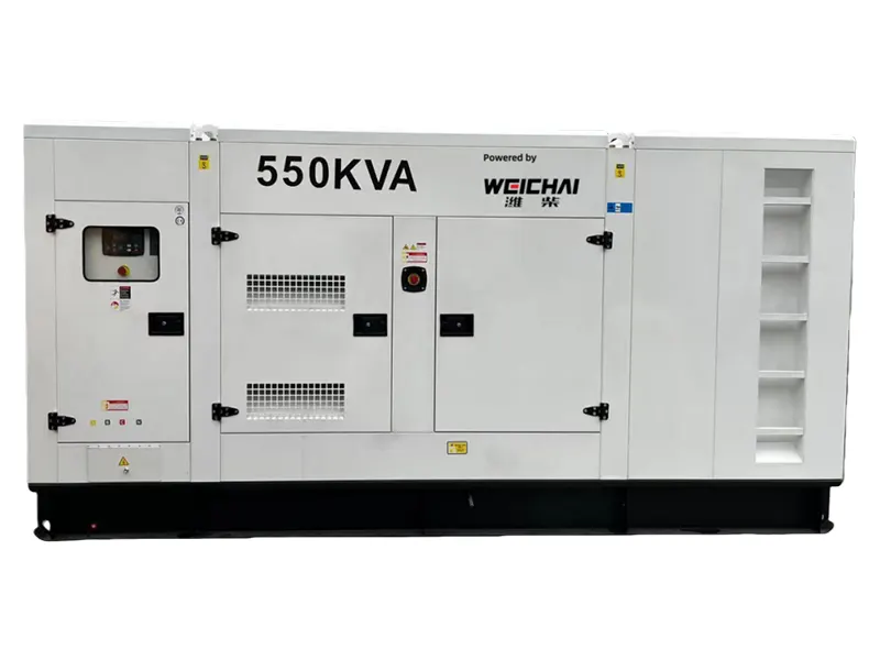 Generadores diésel con motor Weichai